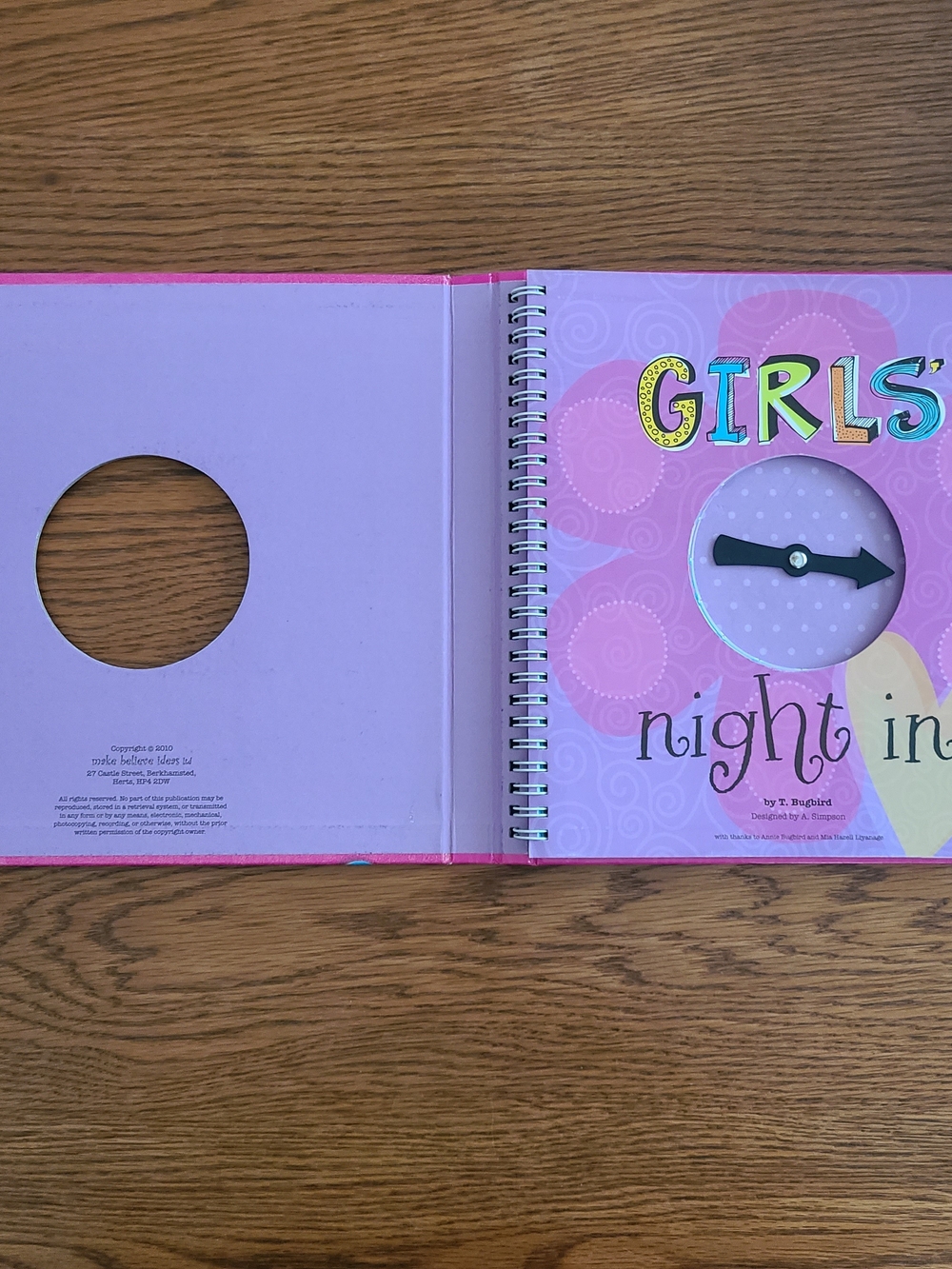 Girls' Night In Activity/Games Book - Picture 4 of 8